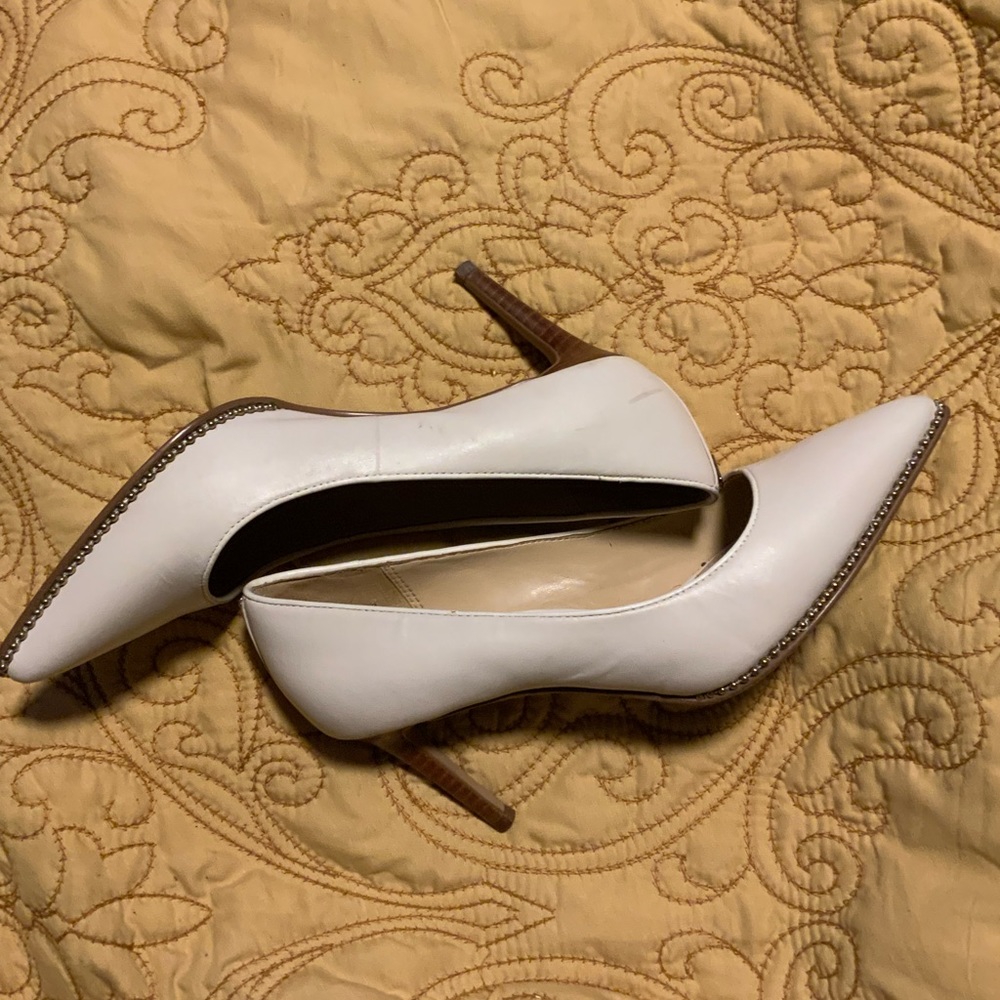 Size 7 Coach high heel shoes.